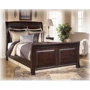 B520-74 Ashley Furniture Ridgley - Dark Brown Bedroom Furniture Bed