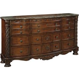 B553-131 Ashley Furniture North Shore - Dark Brown Bedroom Furniture Dresser