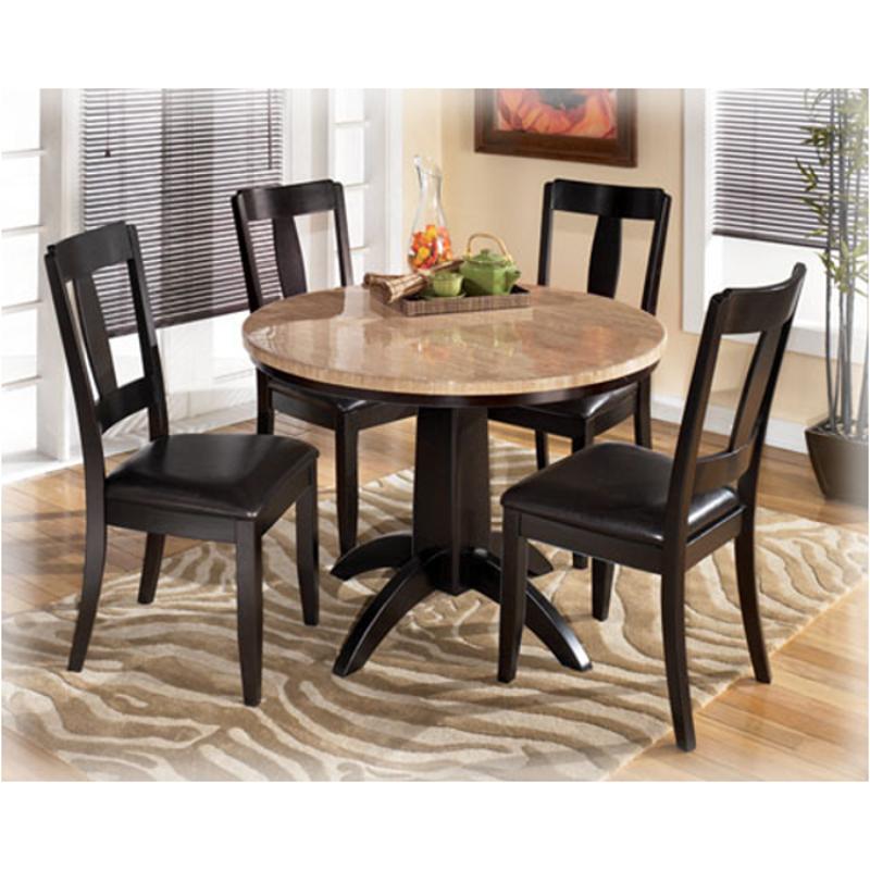 D451-225 Ashley Furniture Naomi Round Dining Table/4 Chairs