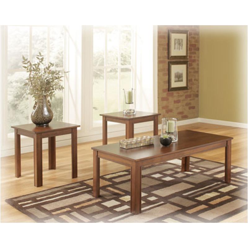 T105-13 Ashley Furniture Yoshi Living Room Furniture Occasional Table Set