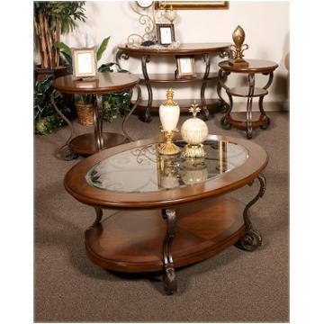 T517-6 Ashley Furniture Nestor - Medium Brown Living Room Furniture End Table