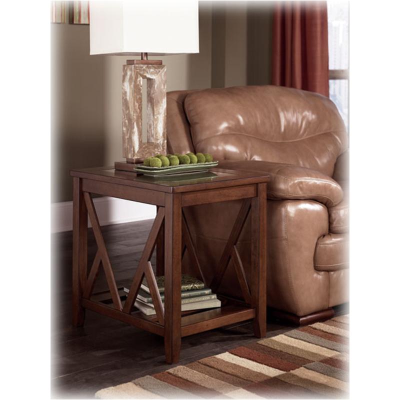 T567-3 Ashley Furniture Boarder Rectangular End Table