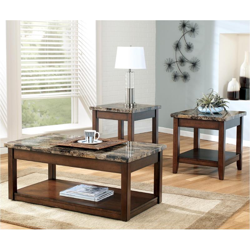 Ashley furniture faux on sale marble coffee table