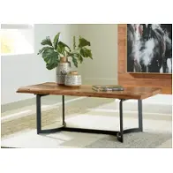 T872-1 Ashley Furniture Fortmaine Living Room Furniture Cocktail Table