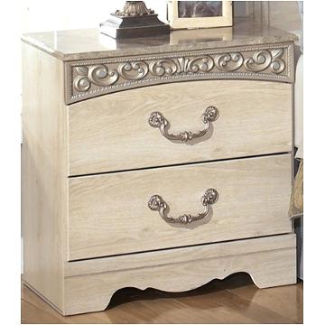 B196-92 Ashley Furniture Catalina - Antique White Bedroom Furniture Nightstand