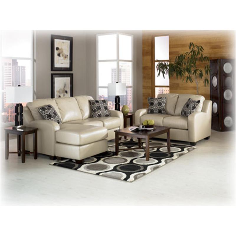 1310035 Ashley Furniture Devin Durablend - Sandstone Living Room Furniture Loveseat