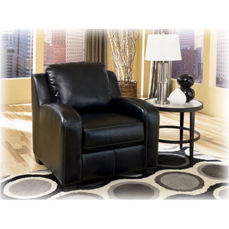 1310220 Ashley Furniture Devin Durablend - Black Living Room Furniture Living Room Chair