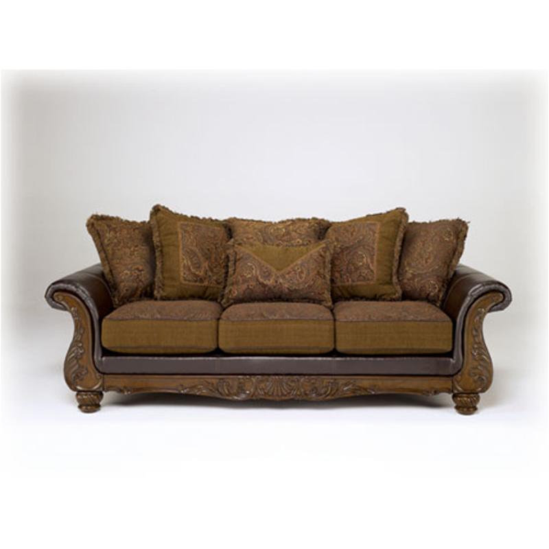 3460238 Ashley Furniture Wilmington - Walnut Living Room Furniture Sofa