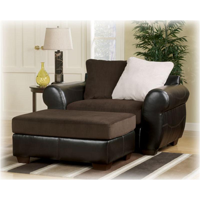 3850014 Ashley Furniture Voltage - Chocolate Living Room Furniture Ottoman