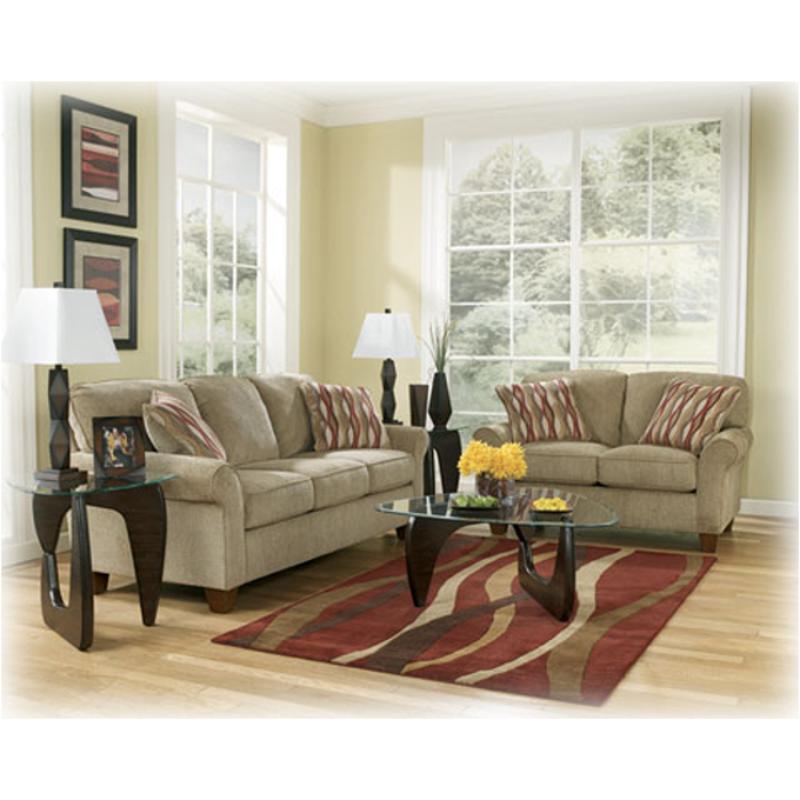 6780035 Ashley Furniture Newton - Pebble Living Room Furniture Loveseat