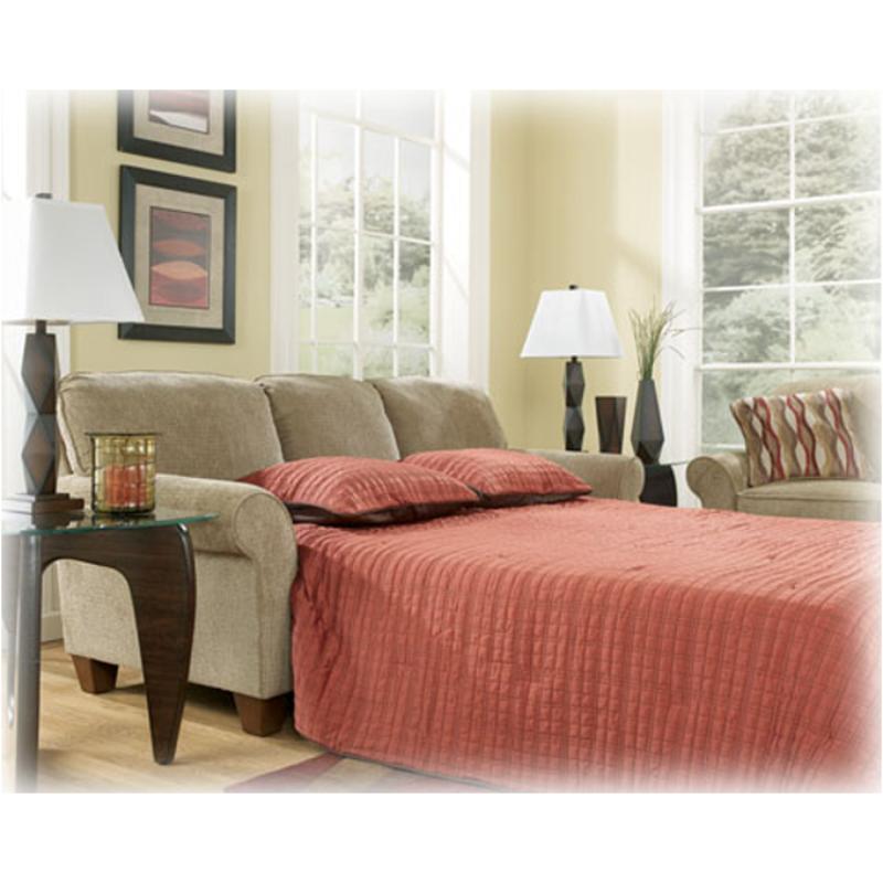6780039 Ashley Furniture Newton Pebble Queen Sofa Sleeper