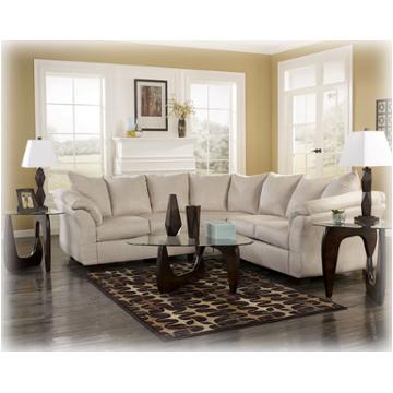 7500056 Ashley Furniture Darcy - Stone Living Room Furniture Sectional