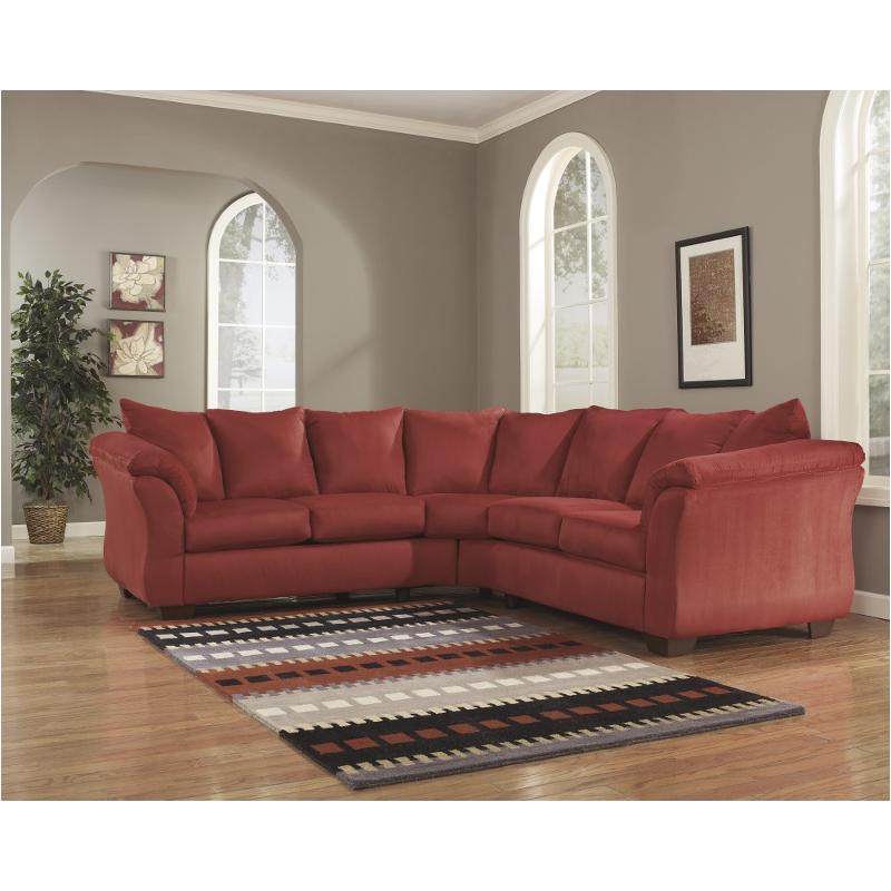 7500155 Ashley Furniture Darcy - Salsa Living Room Furniture Sectional