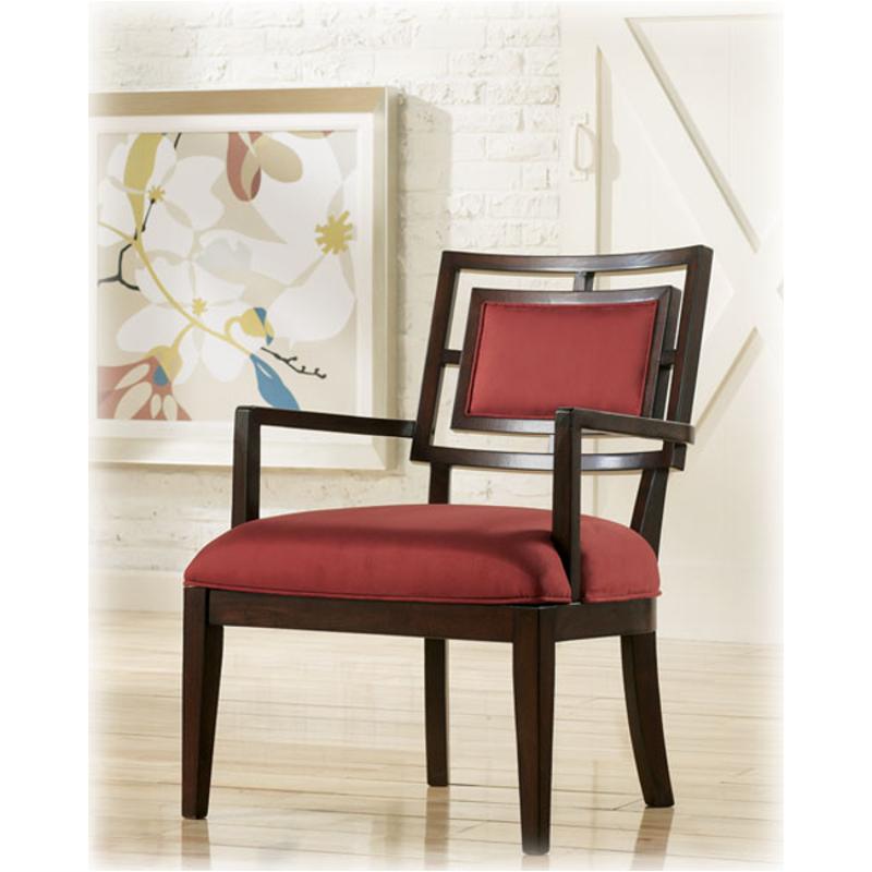 ashley furniture red chair