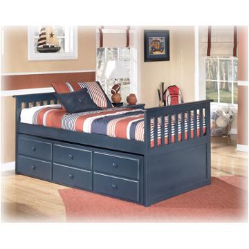 B103-53 Ashley Furniture Leo - Blue Bedroom Furniture Bed
