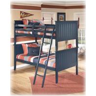 B103-59p Ashley Furniture Leo - Blue Bedroom Furniture Bed