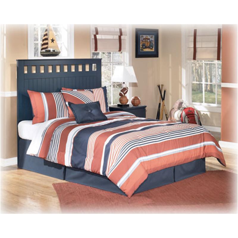 B103 87 Ashley Furniture Leo Blue Full Panel Bed