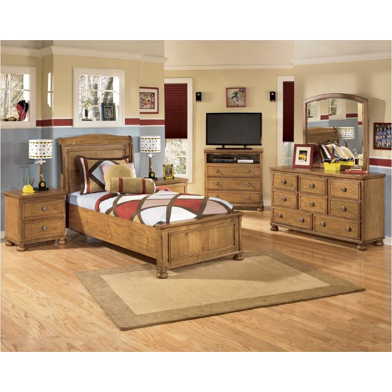 B395-63 Ashley Furniture Branson Bedroom Furniture Twin Panel Bed