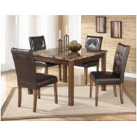 D158-225 Ashley Furniture Theo - Brown Dining Room Furniture Dinette Table