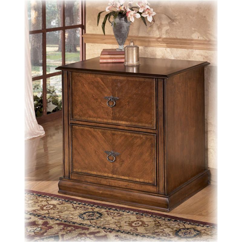 H527-42 Ashley Furniture Hamlyn - Medium Brown Home Office Furniture File Cabinet