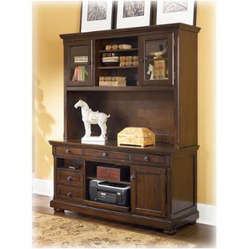 H697-49 Ashley Furniture Porter - Brown Home Office Furniture Desk