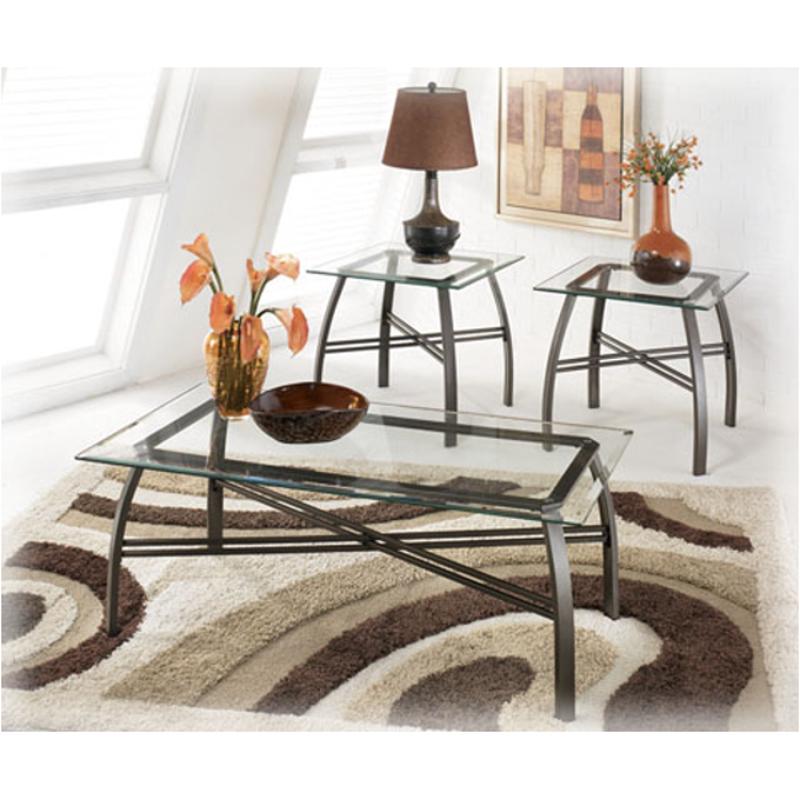 T104-13 Ashley Furniture Libby Living Room Furniture Occasional Table Set