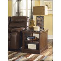 T838-3 Ashley Furniture Merihill - Medium Brown Living Room Furniture End Table
