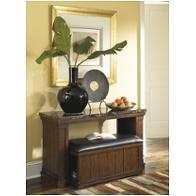 T838-4 Ashley Furniture Merihill - Medium Brown Living Room Furniture Sofa Table