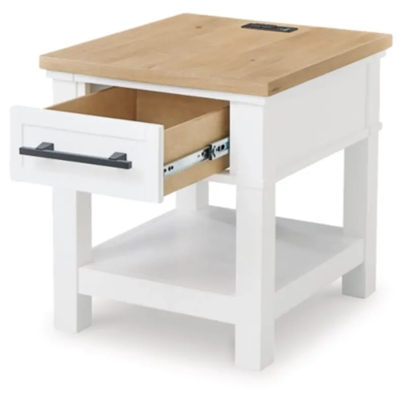 T844-3 Ashley Furniture Ashbryn Rectangular End Table