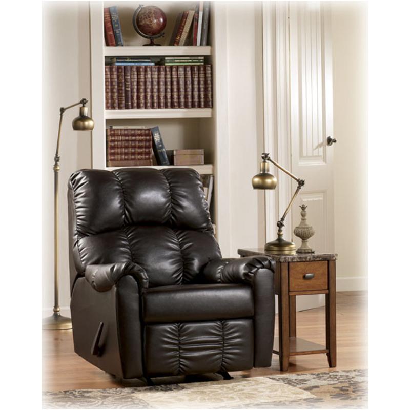 6500025 Ashley Furniture Rutledge - Java Living Room Furniture Recliner