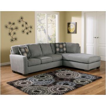 7020017 Ashley Furniture Zella - Charcoal Living Room Furniture Sectional