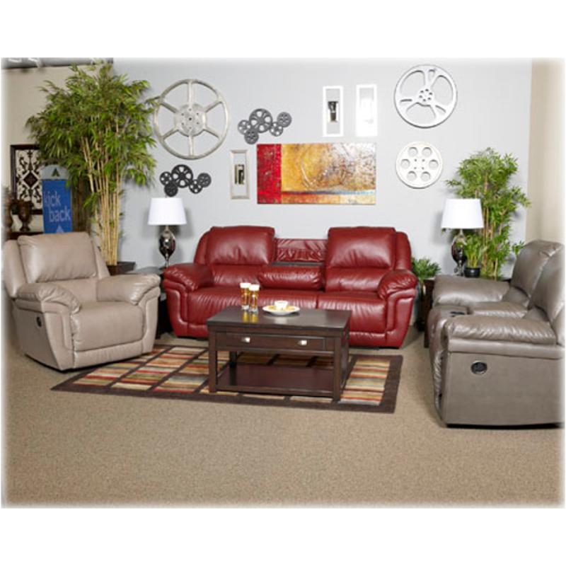 7610289 Ashley Furniture Recliner Sofa W/drop Down Table