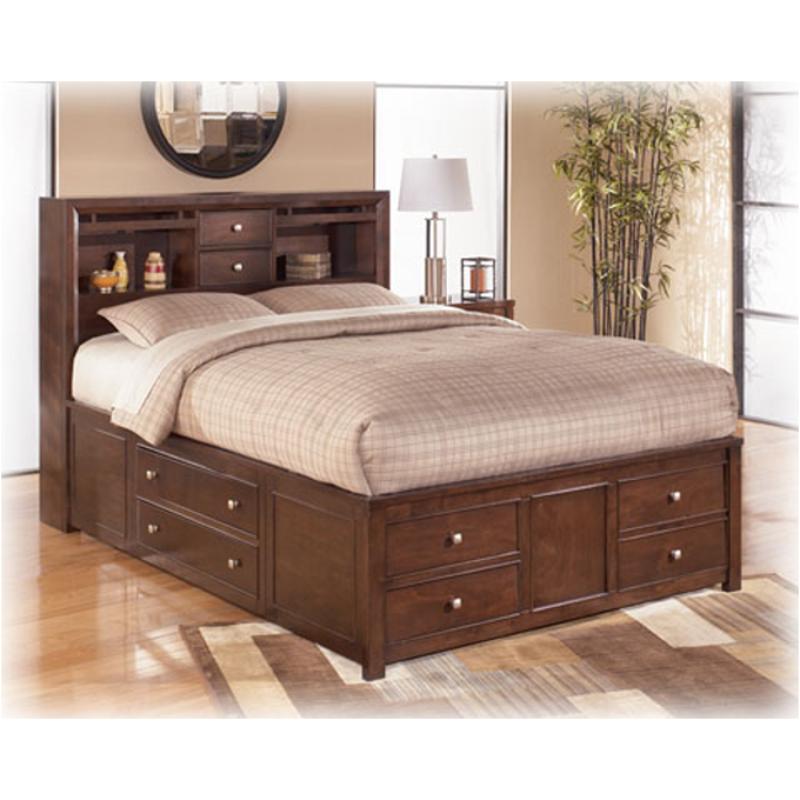 B418-65 Ashley Furniture Jett Bedroom Furniture Queen Storage Bed