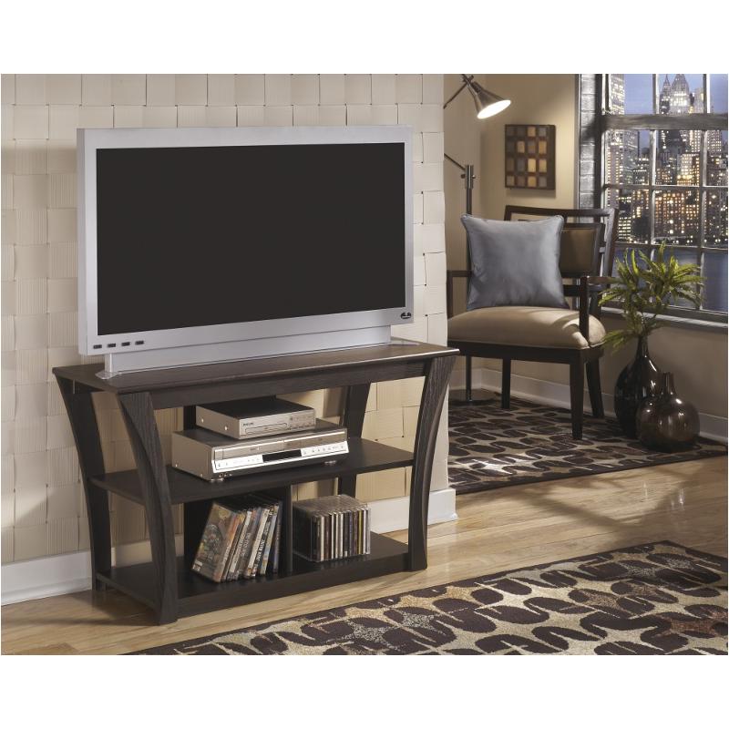 W276-10 Ashley Furniture Ellenton - Brown Home Entertainment Furniture Tv Console