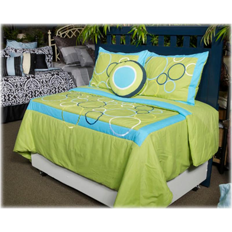 Q241001t Bubbles - Lime Ashley Furniture Bedding Comforter