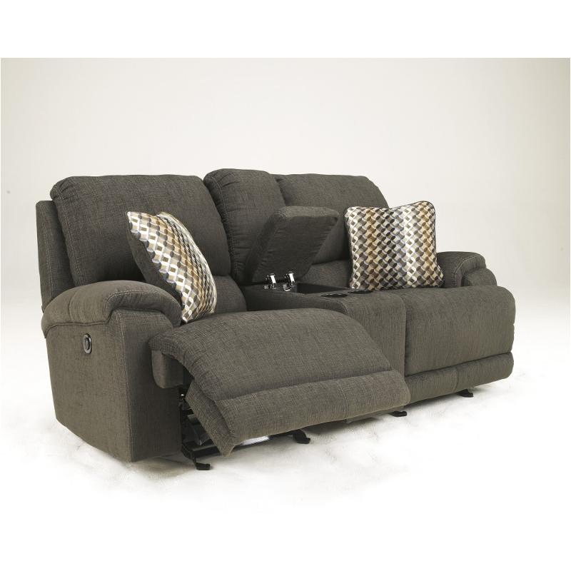 8970291 Ashley Furniture Herztio - Steel Loveseat