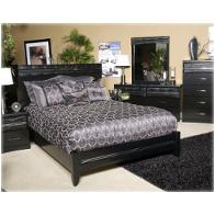 B186-58 Ashley Furniture Obsidian Bayou Bedroom Furniture Bed