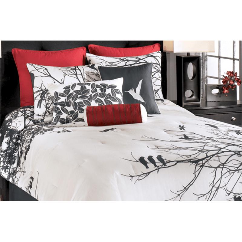 Q286005q Amalia - Red Ashley Furniture Bedding Comforter