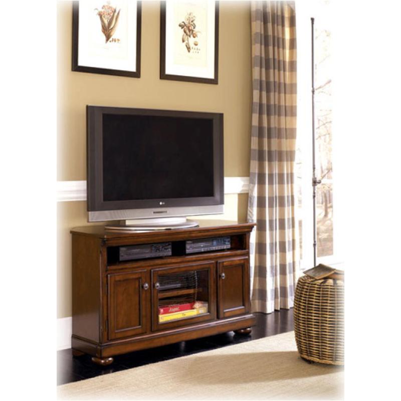 W697-28 Ashley Furniture Porter - Rustic Brown Home Entertainment Furniture Tv Console