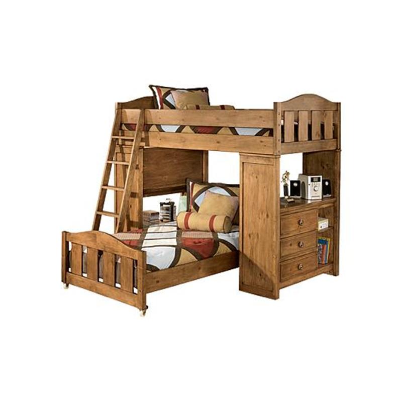 Ashley furniture bunk beds with outlet desk