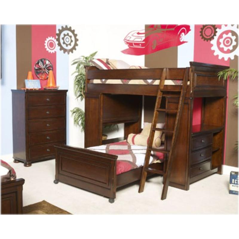ashley loft bed with desk