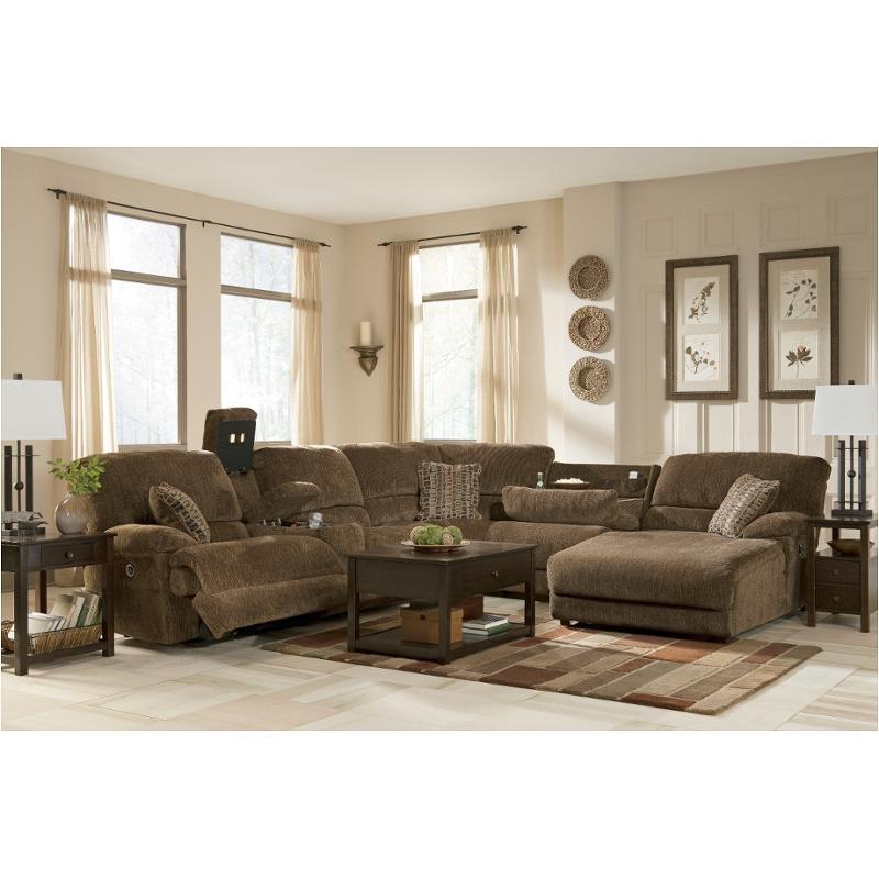 1080058 Ashley Furniture Pivot Point - Truffle Living Room Furniture Sectional