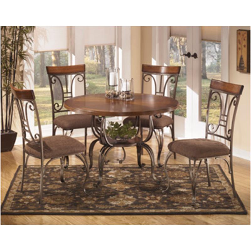 D313-15t Ashley Furniture Plentywood - Brown Round Dining Table