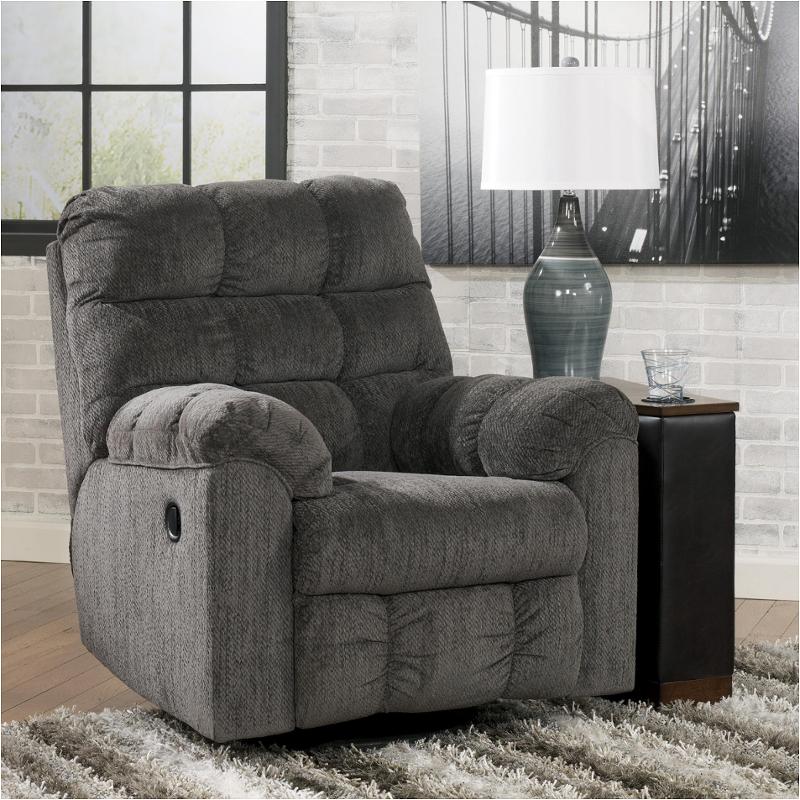 5830028 Ashley Furniture Acieona - Slate Swivel Rocker Recliner