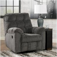 faux leather manual swivel recliner with ottoman