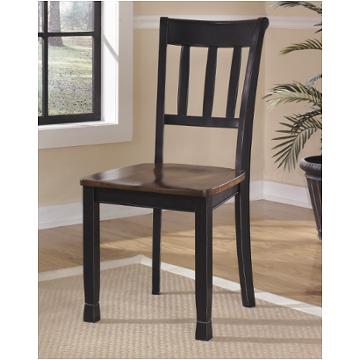 D580-02 Ashley Furniture Owingsville - Black/brown Dining Room Furniture Dining Chair