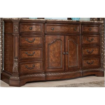 B705-31 Ashley Furniture Ledelle - Brown Bedroom Furniture Dresser