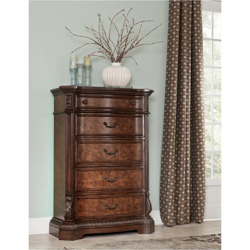 B705-46 Ashley Furniture Ledelle - Brown Bedroom Furniture Chest