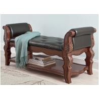 B705-09 Ashley Furniture Ledelle - Brown Upholstered Bench