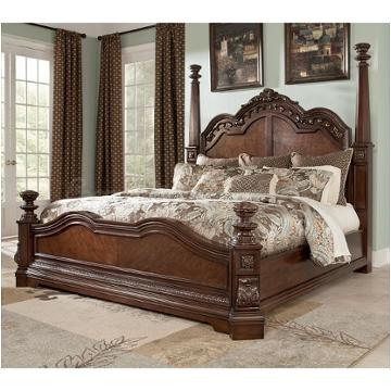 B705-51 Ashley Furniture Ledelle - Brown Bedroom Furniture Bed